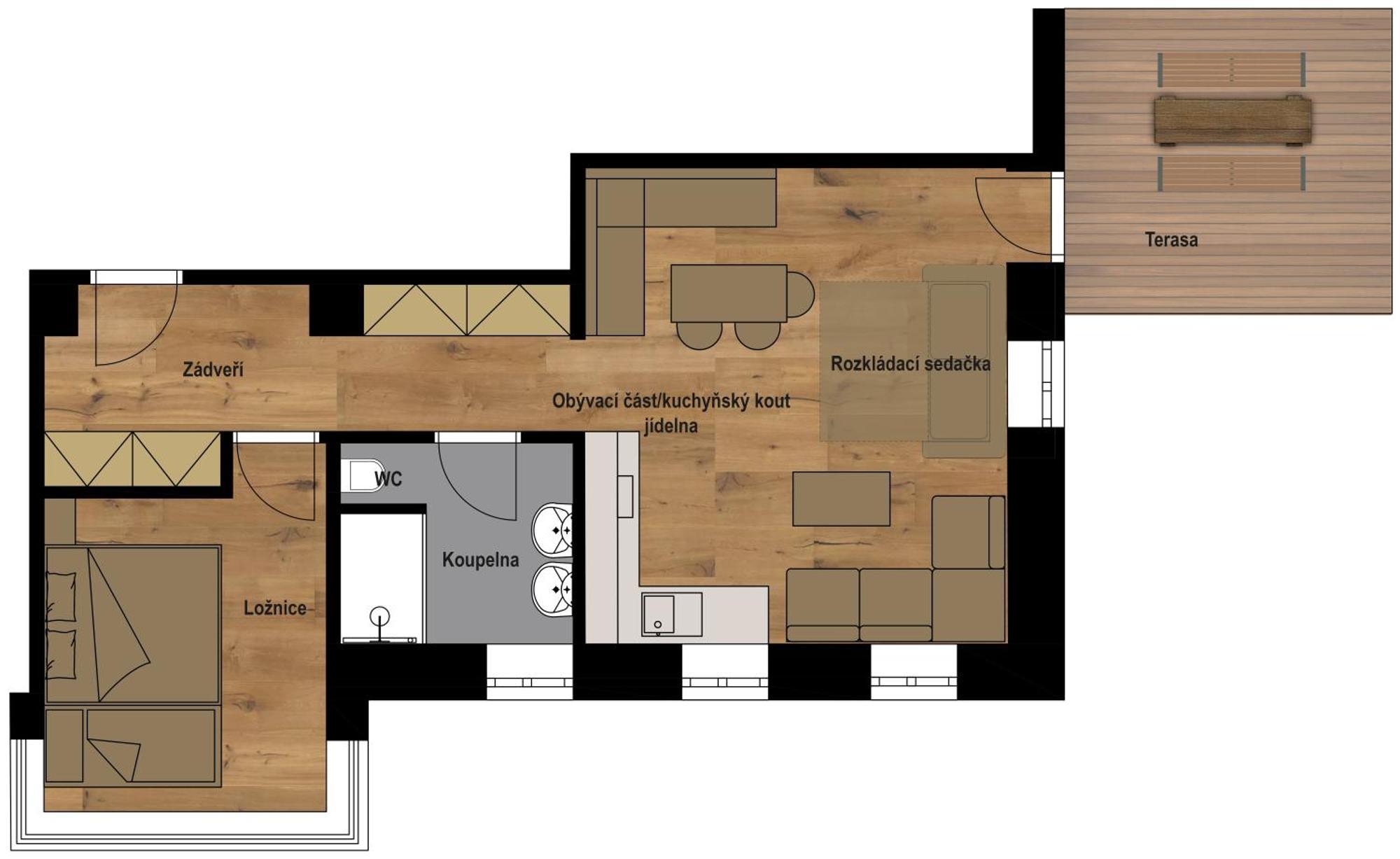Apartmany Barth Holiday - Rezidence Maj Pec pod Sněžkou Pokoj fotografie
