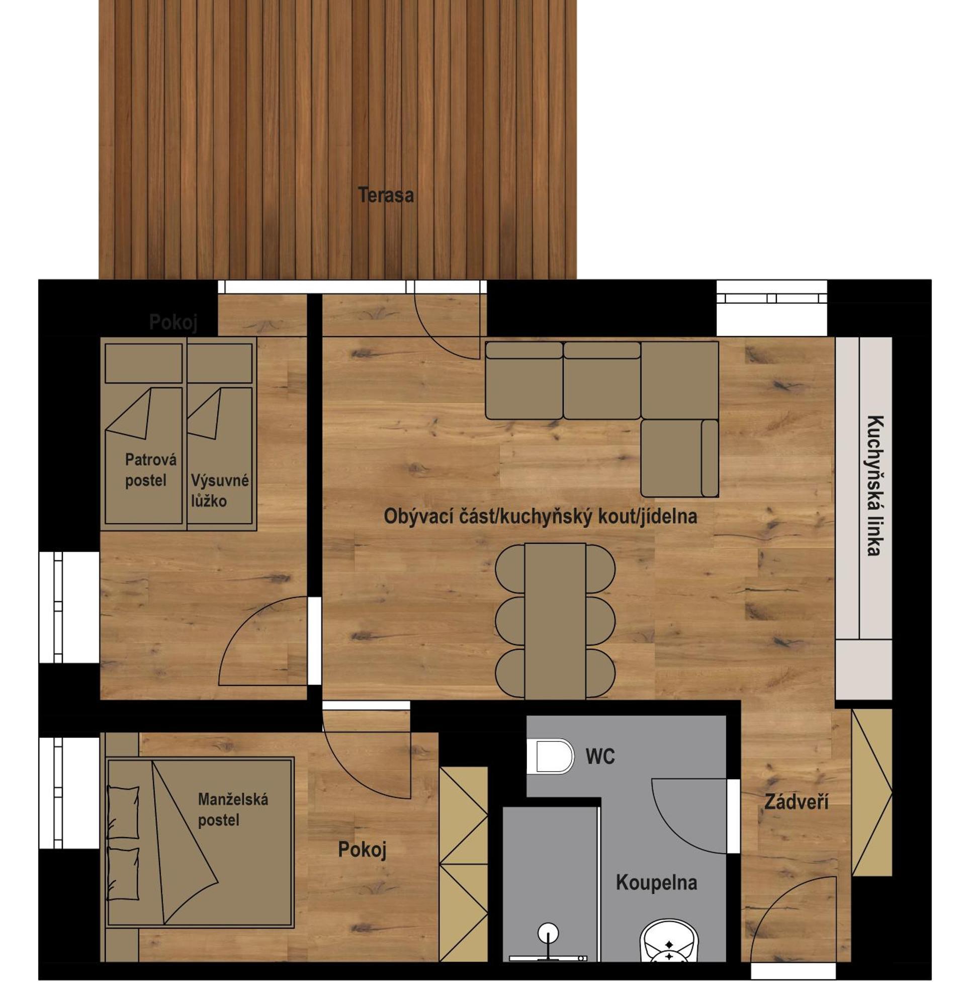 Apartmany Barth Holiday - Rezidence Maj Pec pod Sněžkou Pokoj fotografie